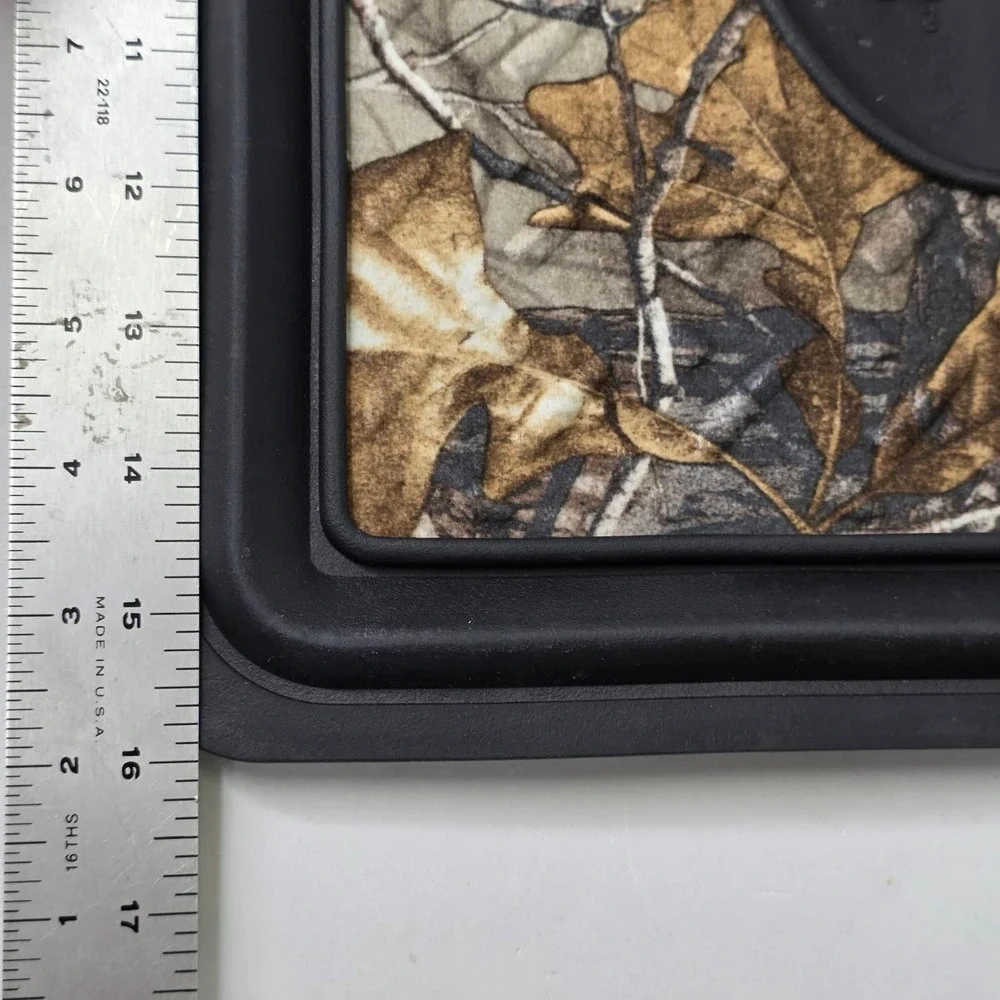 Realtree Outfitters Utility Camo Floor Mats Set of 2 Universal Fit Car Track Mat